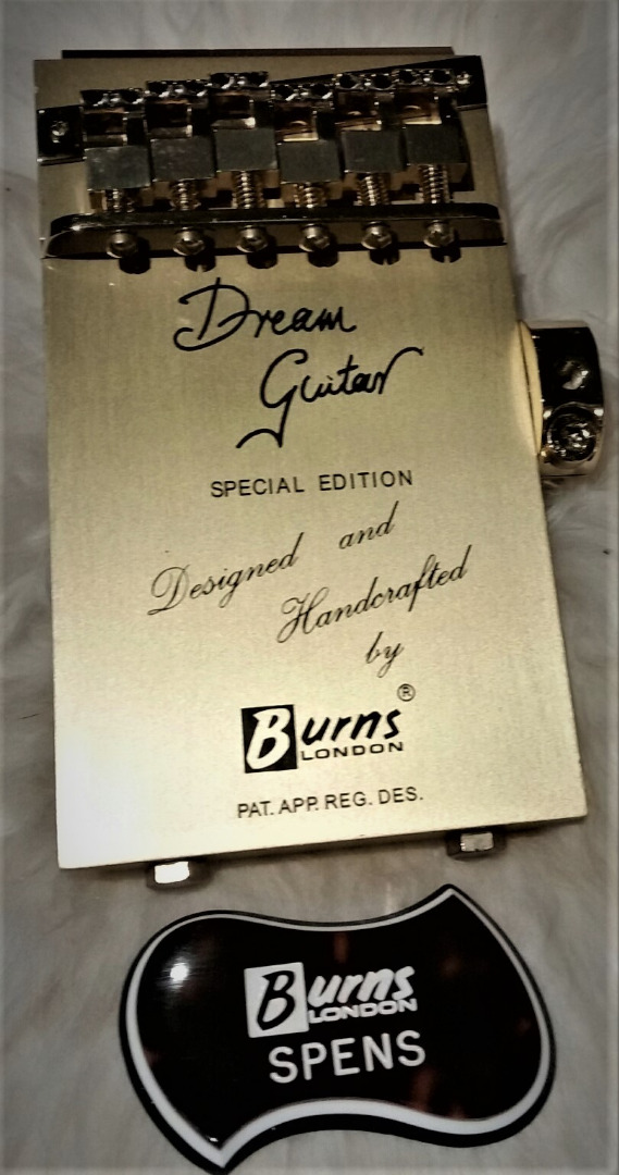 Burns Dream Gold  Rez-O-tube kit new