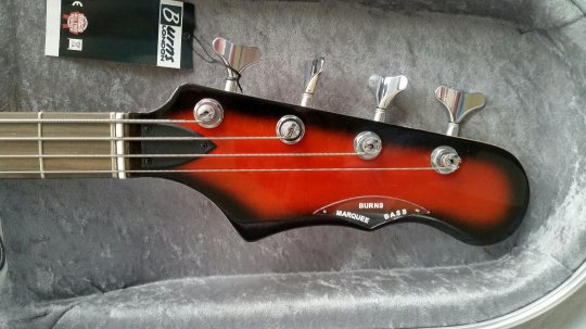 Burns Marquee Bass Redburst