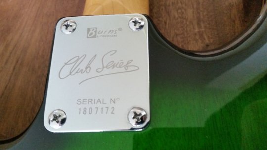 Burns King Cobra Greenburst