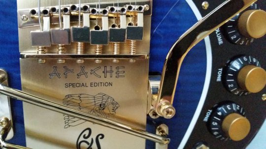 Burns Apache Blueflame /Gold  SOLD