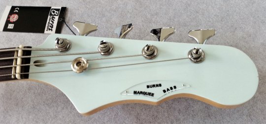 Burns Marquee Bass baby Blue