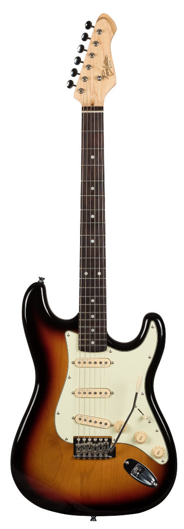 Revelation RTS 62 Strat 3 Tone sunburst  