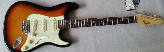 Revelation RTS 62 Strat 3 Tone sunburst  