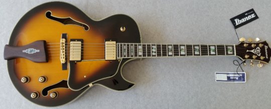 Ibanez LGB 30 Sunburst  George Benson Signatur  NEW