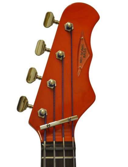 Burns Nu Sonic Bass Red