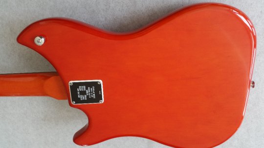 Burns Nu Sonic Bass Red  SOLD