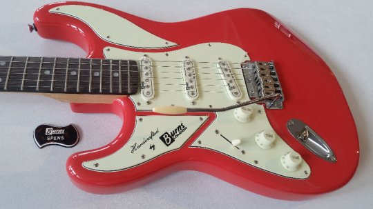 Burns Cobra Red  Lefthand SOLD  