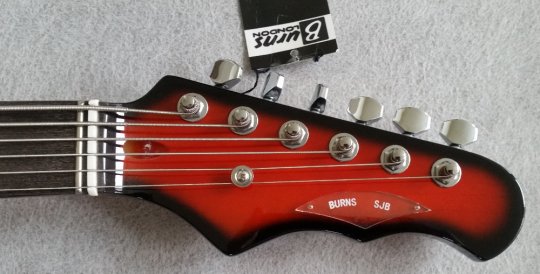 Burns SSJ Bariton Bass Redburst Sold