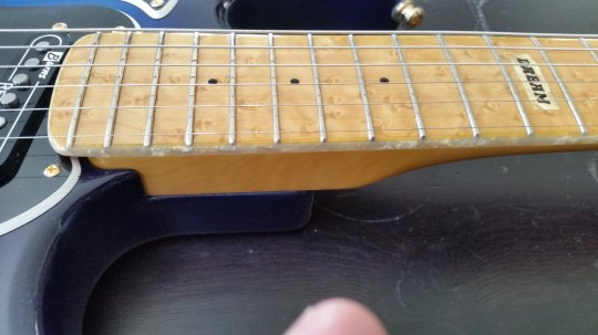 Burns Apache Trans Blue Custom made for me 