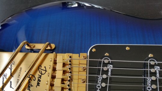 Burns Apache Trans Blue Custom made for me 