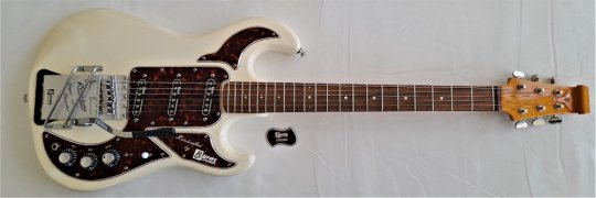 Burns Shadowss Legend White.mint cond.