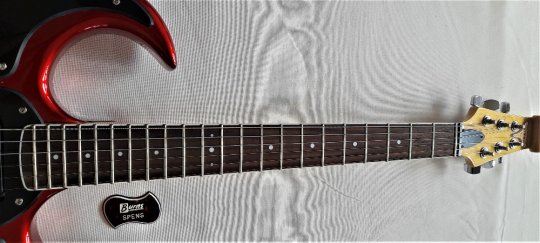 Burns Bison 64 Candy Red 