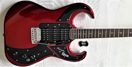 Burns Bison 64 Candy Red 