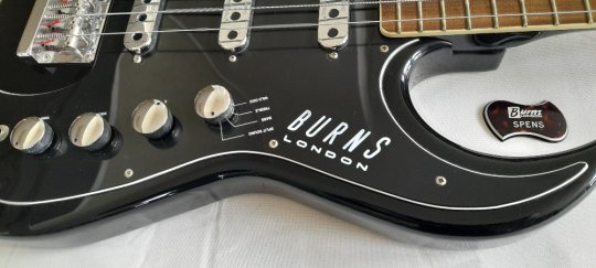 Burns Bison Bass  Black  SOLD