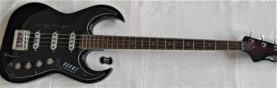 Burns Bison Bass  Black  SOLD