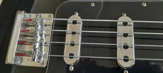 Burns Bison Bass  Black  SOLD