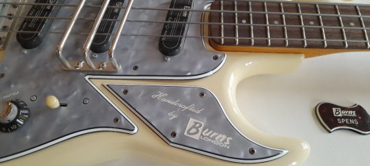 Burns Shadows Bass 1964 Shadows white Grey   