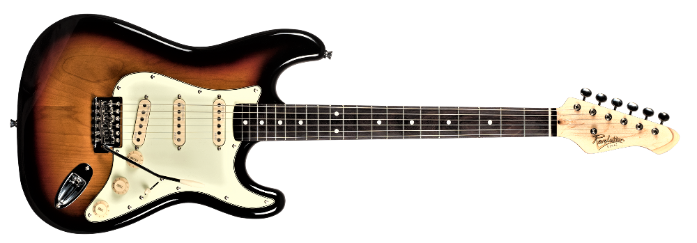 Revelation RTS 62 Strat 3 tone Sunburst  