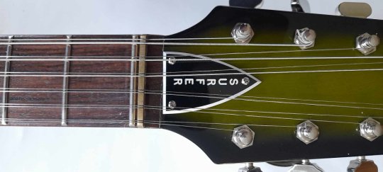 Burns Sufer 12 string  Prototype Greenburst 1 of 1 