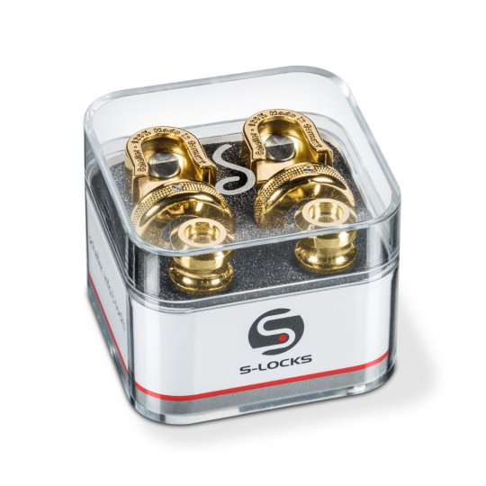 Security Strap locks Gold 2 stk.