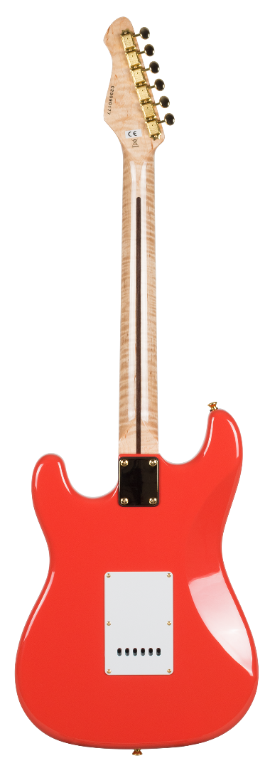 RSS US Sleepwalk   Fiesta Red  Gold Hardware     